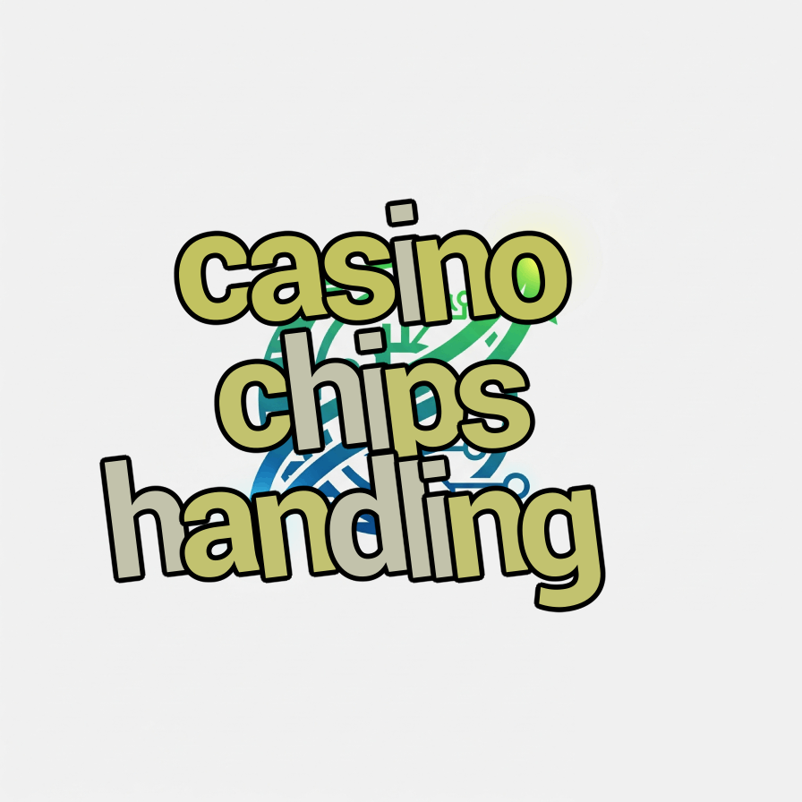 casino chips handling
